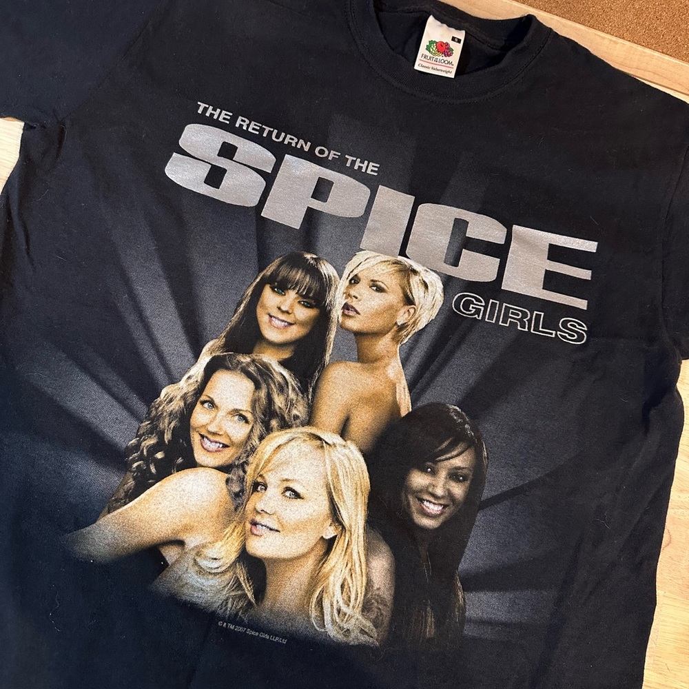 2007 Spice Girls Concert Shirt